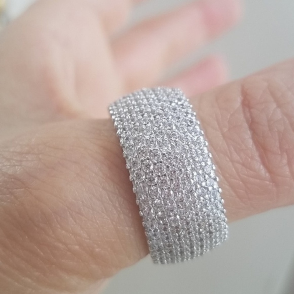 11mm men unisex Eternity Wedding band size 12